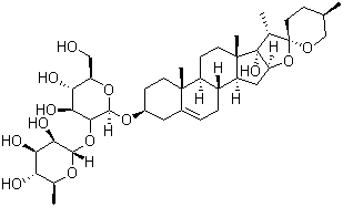 Polyphyllin VI molecular structure (CAS 55916-51-3)