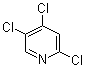 2,4,5-Trichloropyridine molecular structure (CAS 55934-01-5)