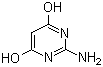 structure of CAS# 56-09-7, 2-Amino-4,6-dihydroxypyrimidine;2-Amino-6-hydroxy-1H-pyrimidin-4-one; 2-Aminopyrimidine-4,6-diol