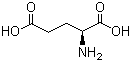 L-Glutamic acid molecular structure (CAS 56-86-0)
