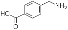 structure of CAS# 56-91-7, 4-(Aminomethyl)benzoic acid;p-(Aminomethyl)benzoic acid