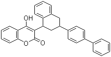 Difenacoum molecular structure (CAS 56073-07-5)