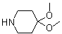 4,4-Dimethoxypiperidine molecular structure (CAS 5608-82-2)