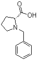 结构式 CAS# 56080-99-0, N-苄基-D-脯氨酸