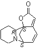 一叶萩碱分子结构 (CAS 5610-40-2)