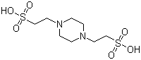 PIPES molecular structure (CAS 5625-37-6)