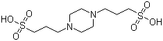 1,4-Piperazinedipropanesulfonic acid molecular structure (CAS 5625-56-9)