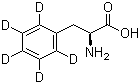 L-Phenyl-D5-alanine molecular structure (CAS 56253-90-8)