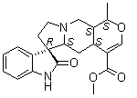 结构式 CAS# 5629-60-7, 钩藤碱 C