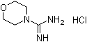 4-Morpholinecarboxamidine monohydrochloride molecular structure (CAS 5638-78-8)