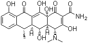 Doxycycline molecular structure (CAS 564-25-0)