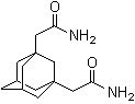Tricyclo[3.3.1.1(3,7)]decane-1,3-diacetamide molecular structure (CAS 56432-73-6)