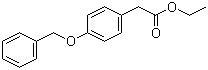 structure of CAS# 56441-69-1, Ethyl 2-(4-(benzyloxy)phenyl)acetate;(4-Benzyloxyphenyl)acetic acid ethyl ester