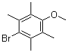 4-Bromo-2,3,5,6-tetramethylanisole molecular structure (CAS 56474-57-8)