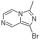 1-Bromo-3-methylimidazo[1,5-a]pyrazine molecular structure (CAS 56481-29-9)
