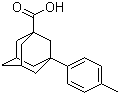 structure of CAS# 56531-69-2, 3-(4-Methylphenyl)adamantane-1-carboxylic acid