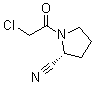 结构式 CAS# 565452-98-4, (2R)-1-(氯乙酰基)-2-吡咯烷甲腈