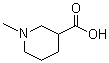 1-Methylpiperidine-3-carboxylic acid molecular structure (CAS 5657-70-5)