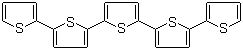 结构式 CAS# 5660-45-7, alpha-五联噻吩