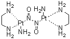 Diamminebis(1,2-ethanediamine-N,N')[mu-[hyponitrito(2-)-N:N']]diplatinum(2+) molecular structure (CAS 56602-13-2)