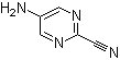 结构式 CAS# 56621-93-3, 5-氨基-2-嘧啶甲腈