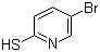 3-Bromo-6-mercaptopyridine molecular structure (CAS 56673-34-8)