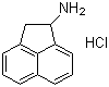 结构式 CAS# 5668-66-6, 1-苊胺盐酸盐