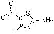 2-Amino-4-methyl-5-nitrothiazole molecular structure (CAS 56682-07-6)