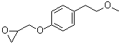 结构式 CAS# 56718-70-8, [[4-(2-甲氧基乙基)苯氧基]甲基]环氧乙烷