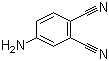 structure of CAS# 56765-79-8, 4-Aminophthalonitrile;3,4-Dicyanoaniline; 4-Amino-1,2-benzenedicarbonitrile