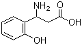 structure of CAS# 5678-46-6, 3-Amino-3-(2-hydroxyphenyl)propionic acid;3-Amino-3-(2-hydroxyphenyl)propanoic acid