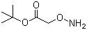 structure of CAS# 56834-02-7, tert-Butyl 2-aminooxyacetate;tert-Butyl 2-aminoxyacetate; tert-Butyl aminooxyacetate