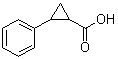 structure of CAS# 5685-38-1, 2-Phenylcyclopropanecarboxylic acid;2-Phenyl-1-cyclopropanecarboxylic acid; NSC 245855