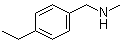 4-Ethyl-N-methylbenzenemethanamine molecular structure (CAS 568577-84-4)
