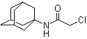 N-氯乙酰基-1-氨基金刚烷分子结构 (CAS 5689-59-8)