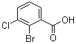2-Bromo-3-chlorobenzoic acid molecular structure (CAS 56961-26-3)