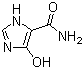 结构式 CAS# 56973-26-3, 5-羟基-1H-咪唑-4-甲酰胺