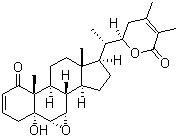 睡茄素 B分子结构 (CAS 56973-41-2)