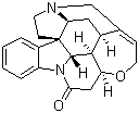 structure of CAS# 57-24-9, Strychnine