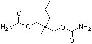 Meprobamate molecular structure (CAS 57-53-4)