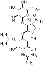 Streptomycin molecular structure (CAS 57-92-1)