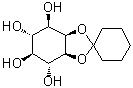 2,3-O-Cyclohexylidene-D-myo-inositol molecular structure (CAS 57029-87-5)