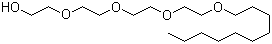 Tetraethyleneglycol monodecyl ether molecular structure (CAS 5703-94-6)
