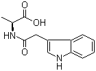 structure of CAS# 57105-39-2, N-(3-Indolylacetyl)-L-alanine;Indole-3-acetyl-L-alanine