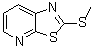 结构式 CAS# 57135-10-1, 2-(甲硫基)噻唑并[5,4-b]吡啶