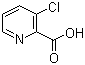structure of CAS# 57266-69-0, 3-Chloropicolinic acid;3-Chloropyridine-2-carboxylic acid