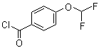 结构式 CAS# 57320-63-5, 4-(二氟甲氧基)苯甲酰氯