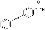 结构式 CAS# 57341-98-7, 4-(苯乙炔基)苯甲醛
