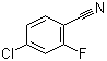 4-Chloro-2-fluorobenzonitrile molecular structure (CAS 57381-51-8)