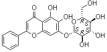 Oroxin A molecular structure (CAS 57396-78-8)
